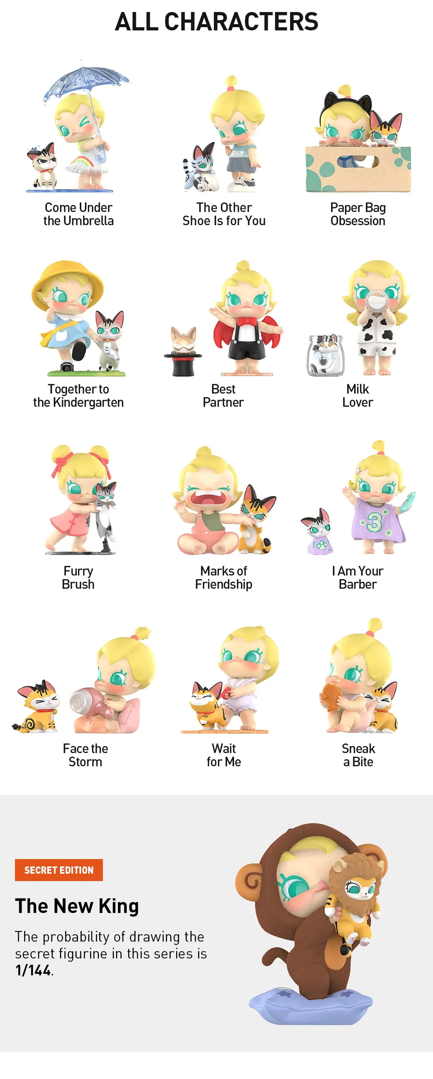 Baby Molly & Baby Tabby Series Blind Box