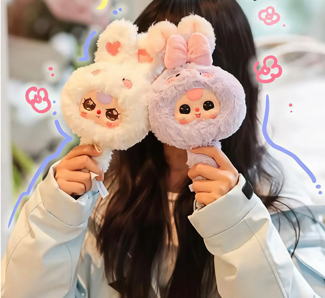 Baby Three Magic Mirror Plush Series Blind OPEN bag NO BOX