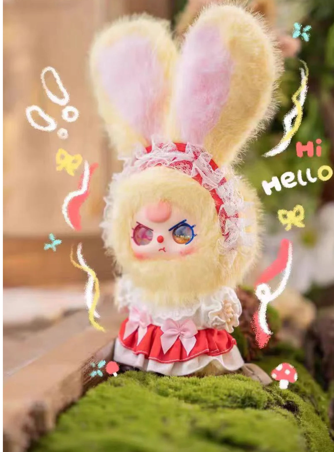 Baby Three LOLITA Dream 100% limited Plush Pendant (NO MOVING EYES)