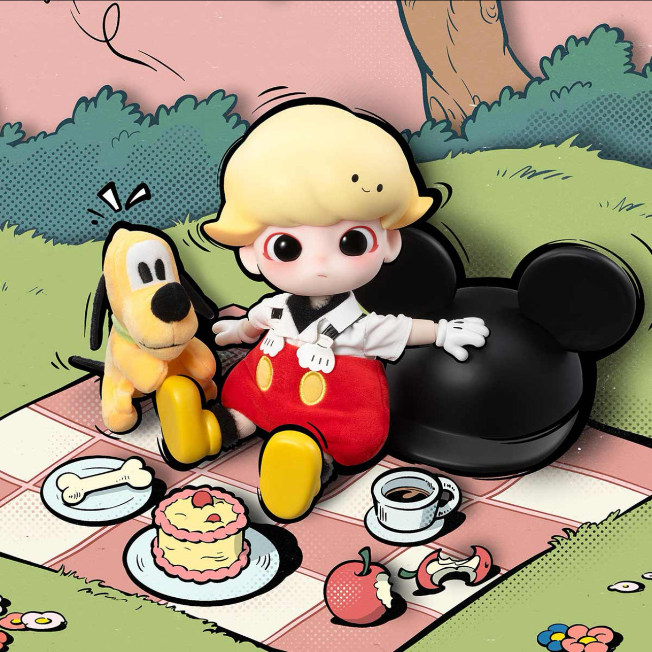 DIMOO MICKEY 1/8 Action figure BJD authentic