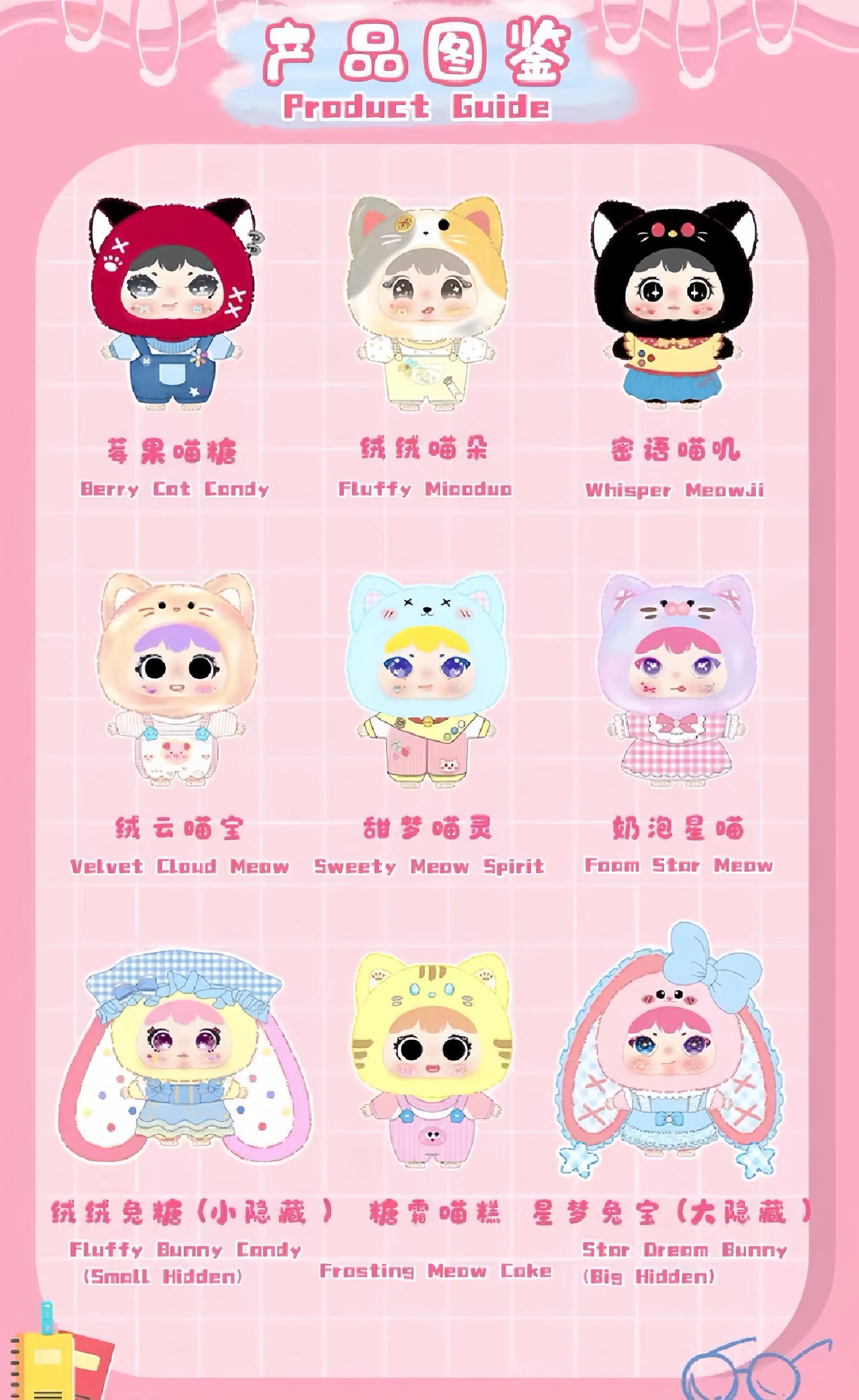JiiMo-“Miao Tu's Diary” Series Blind Bag