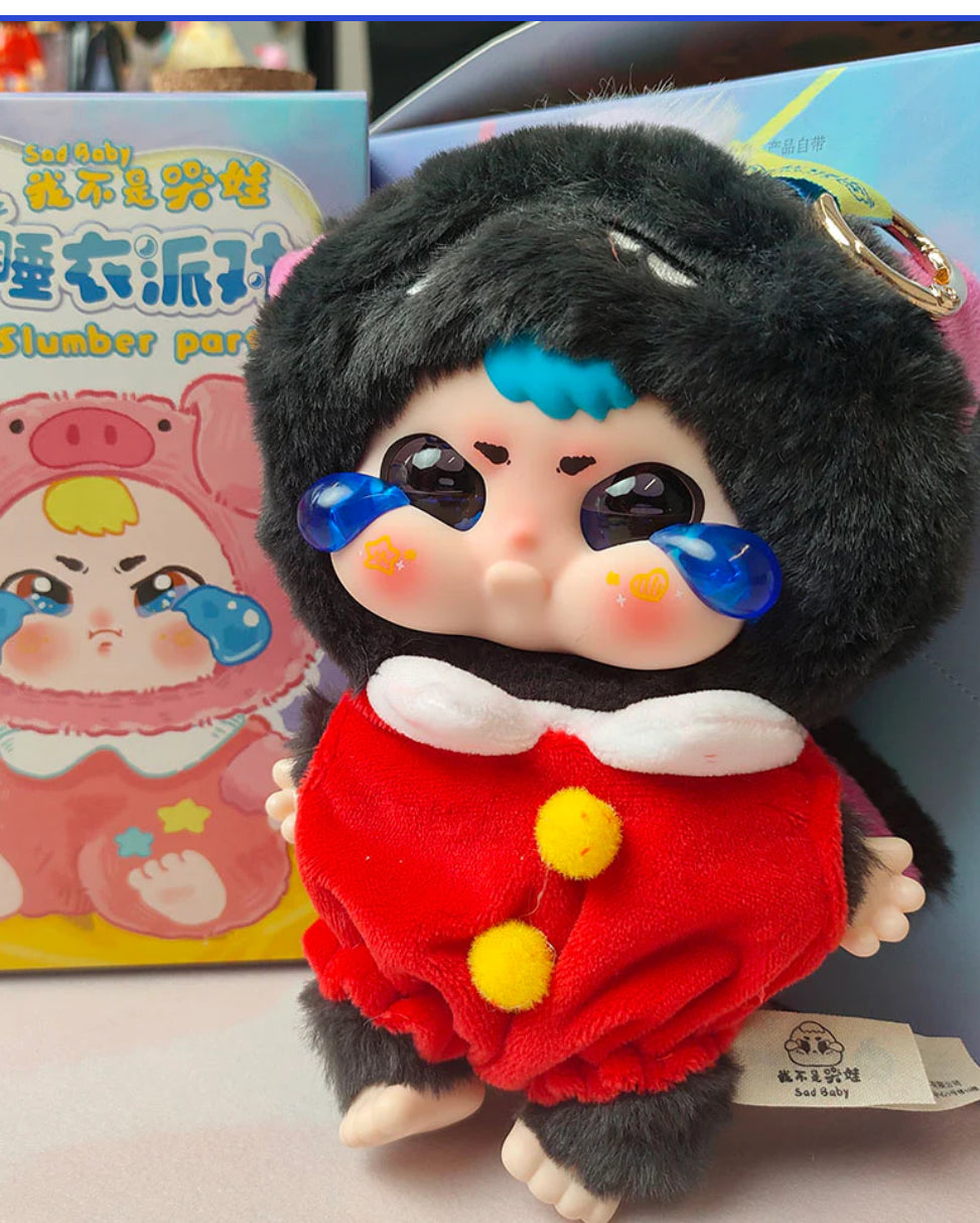 Sad Baby Monster Pajama Party Series Plush Blind Bag