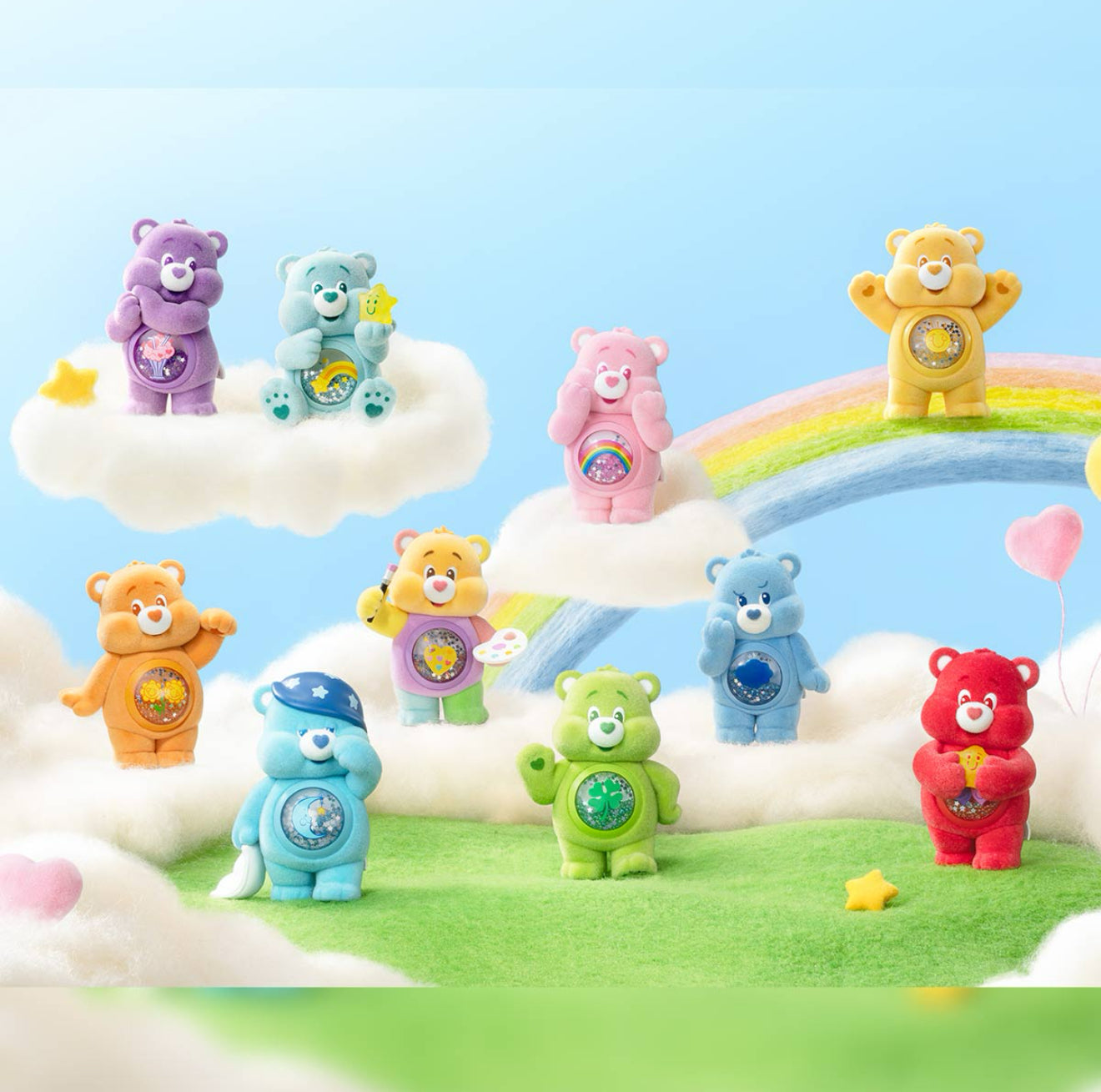 CAREBEARS Colorful Hugs Series blind box
