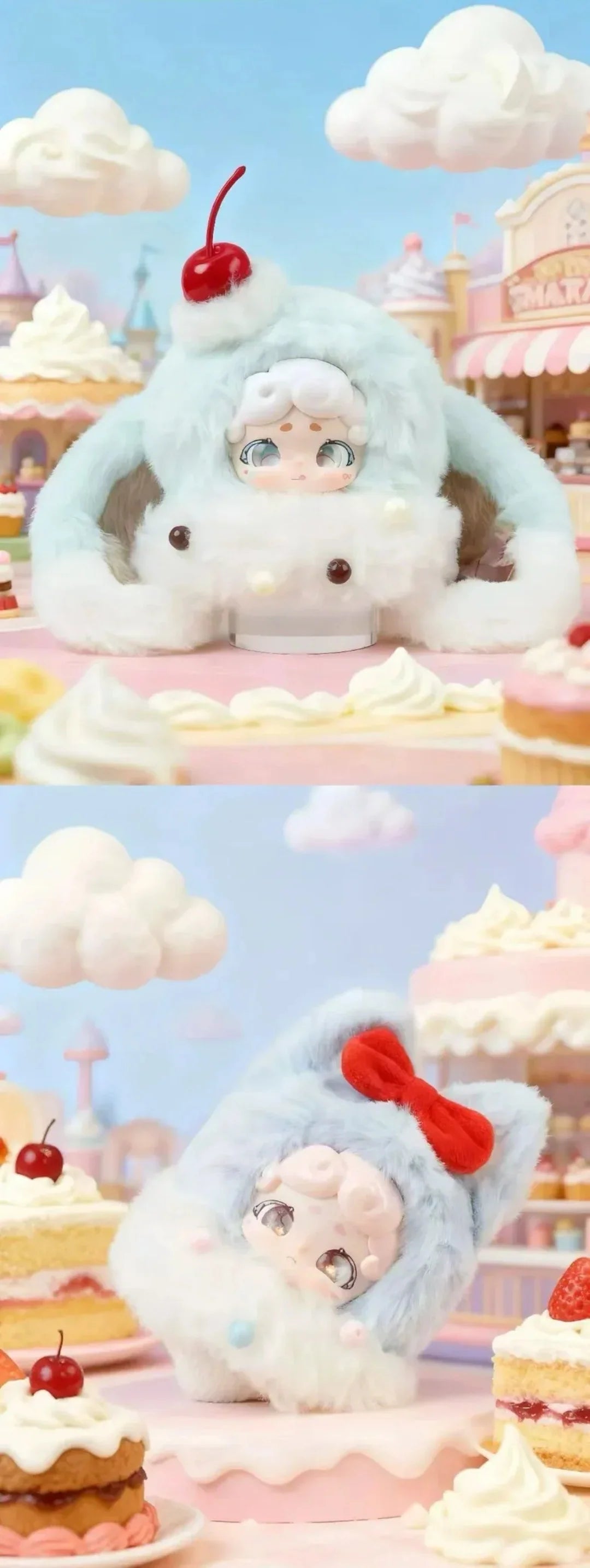 Good Night Bunny V3 Rong Rong Ice Series Plush Blind Box