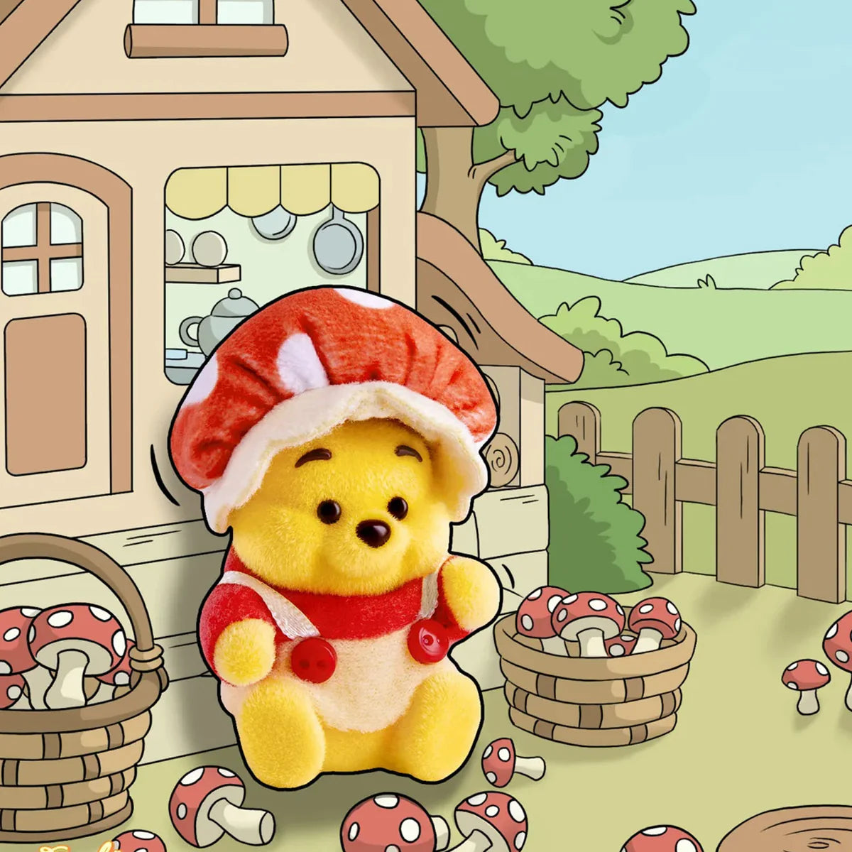 Winnie The Pooh Touching Garden Series Figure Blind Bag
