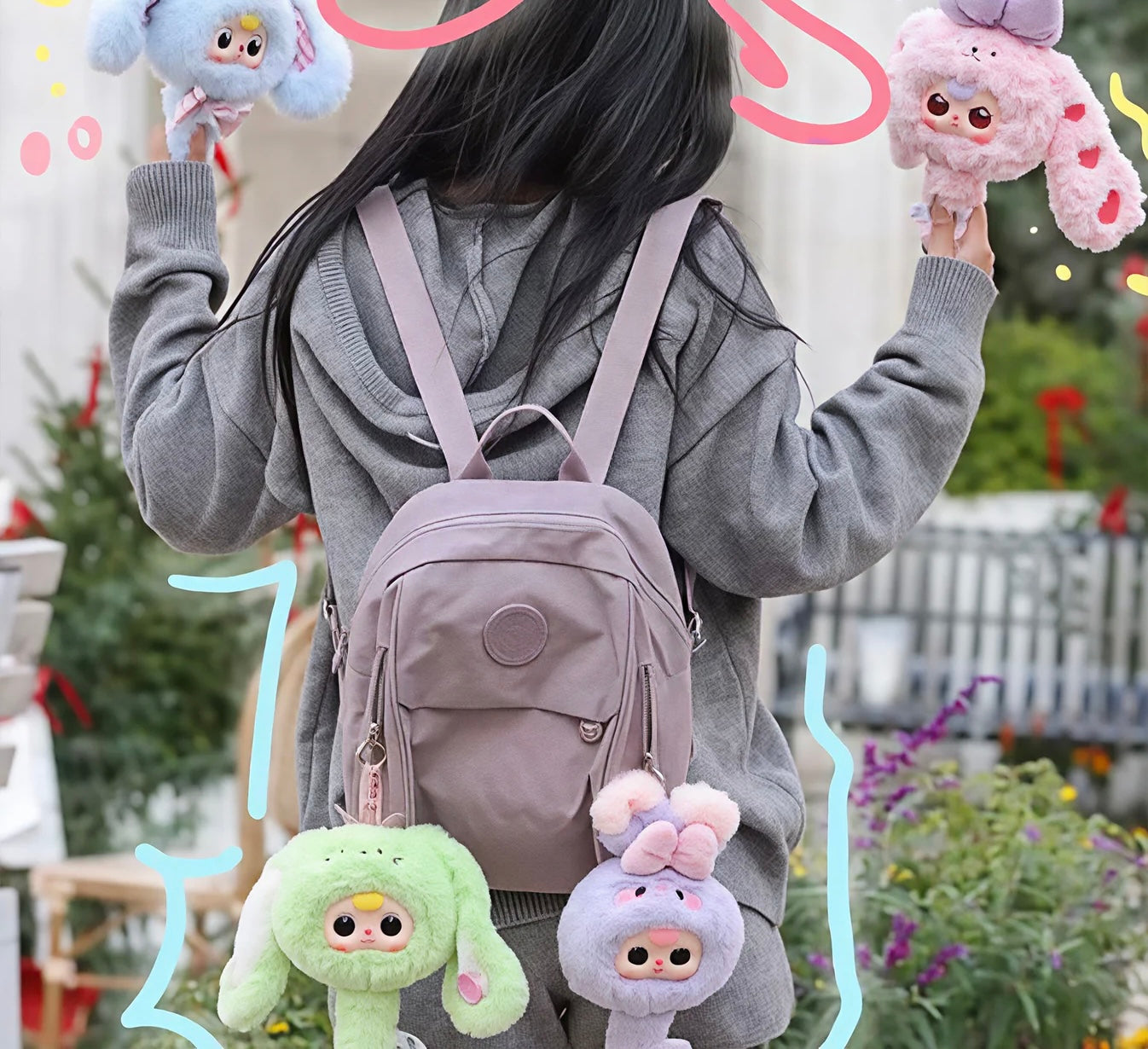 Baby Three Magic Mirror Plush Series Blind OPEN bag NO BOX
