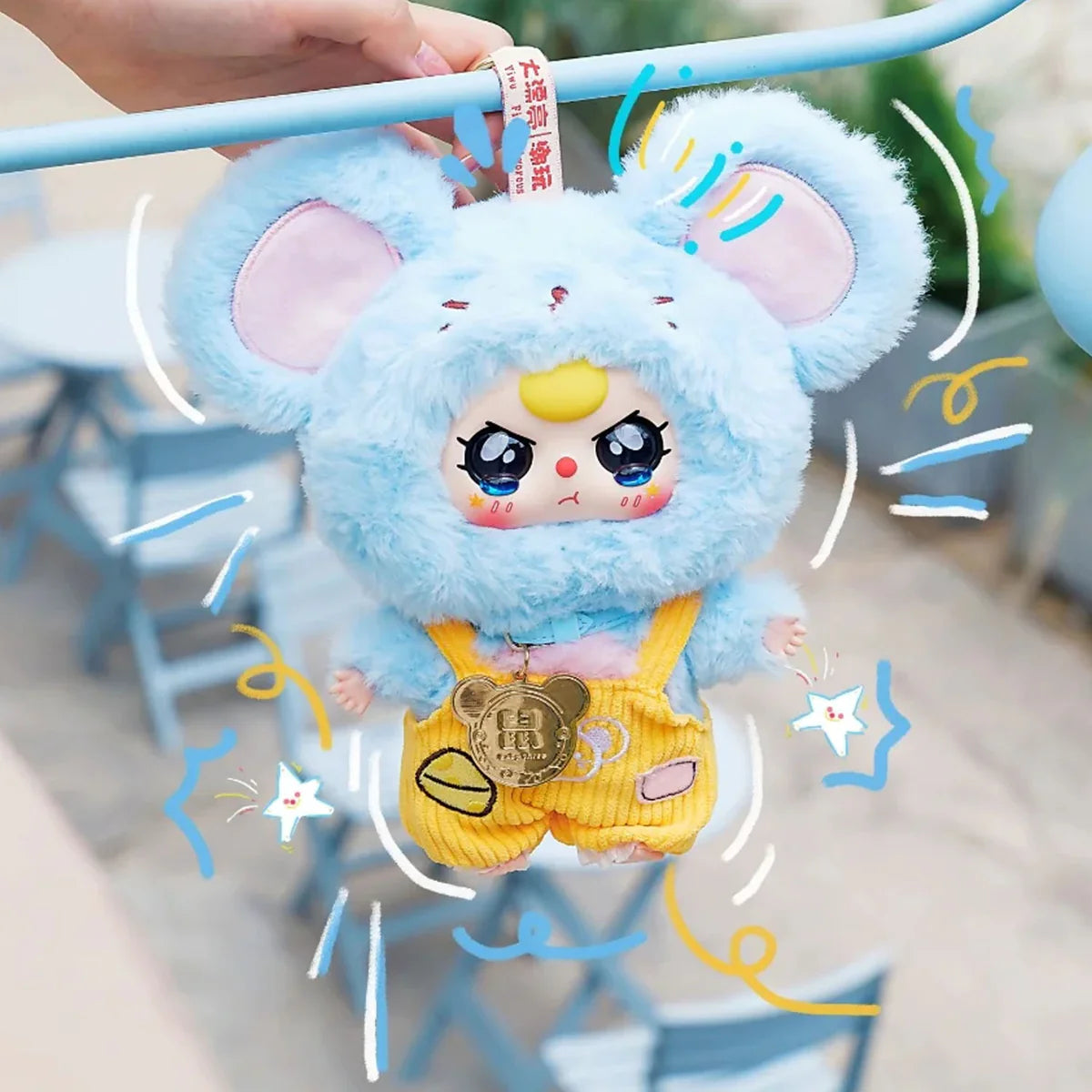 Baby Three Zodiac V2 Plush Series Blind open bag