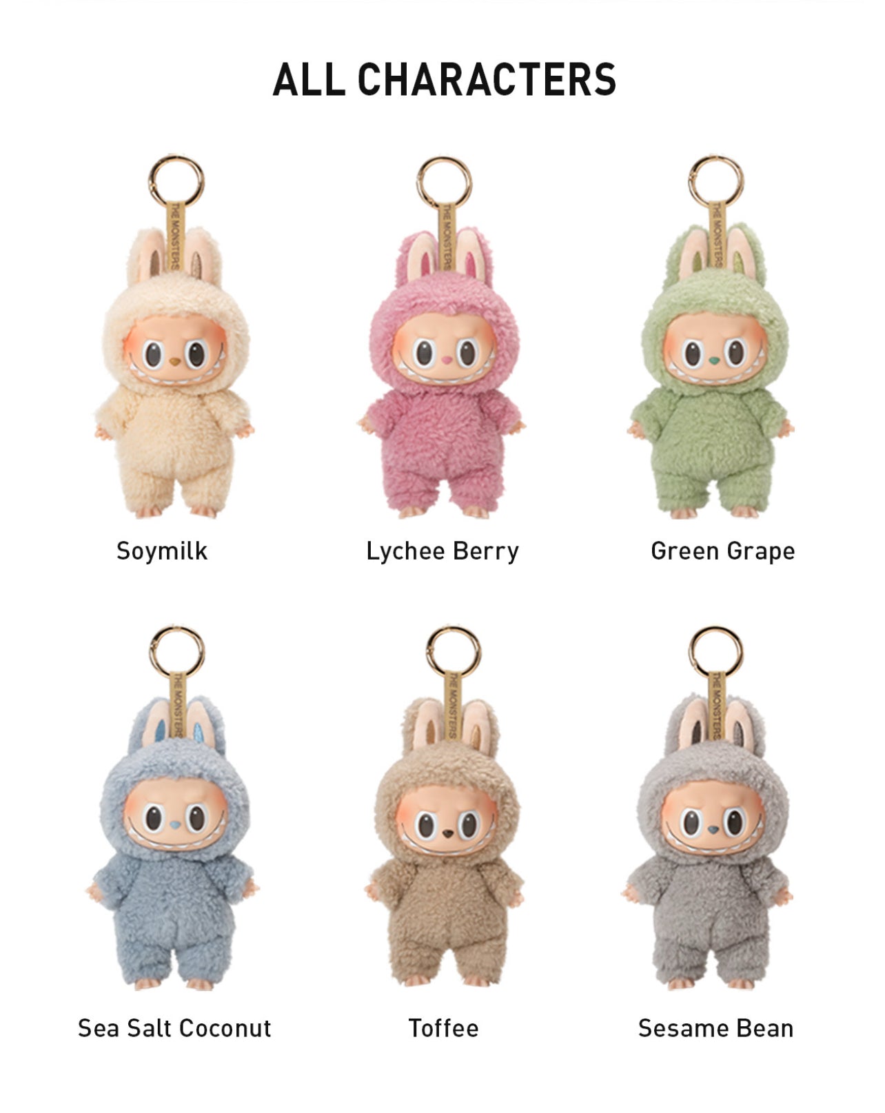 Labubu LBB The Monster V1 Authentic Macarons