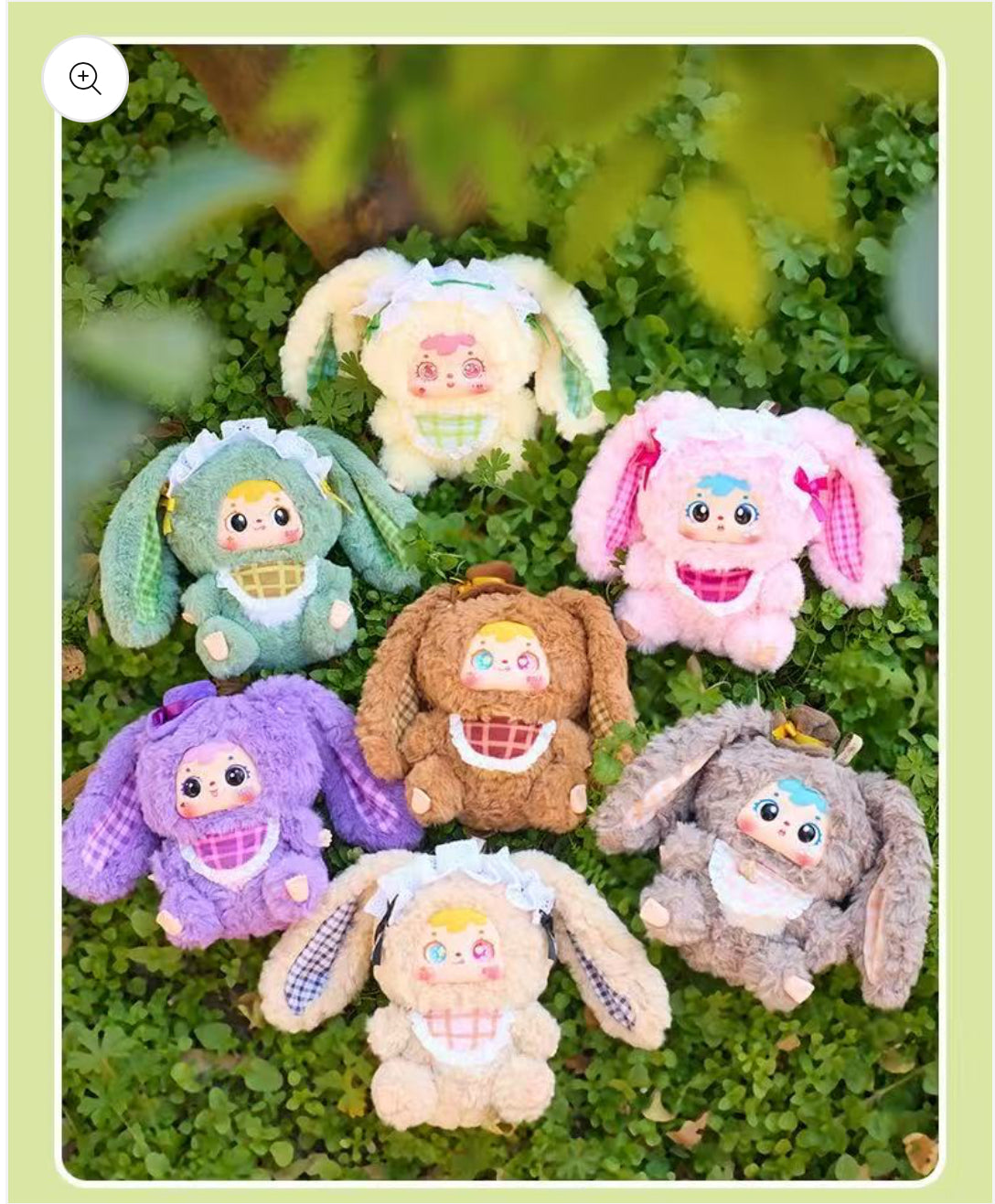 Samuel Little Rabbit Big Family Series Plush open bag No box