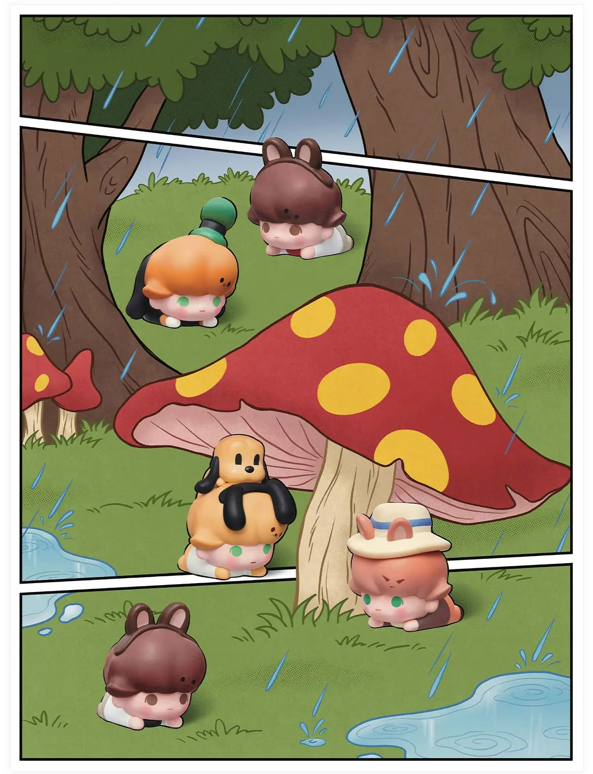 POP BEAN DIMOO WORLD × DISNEY Classic Series(3Pcs Per Pack)