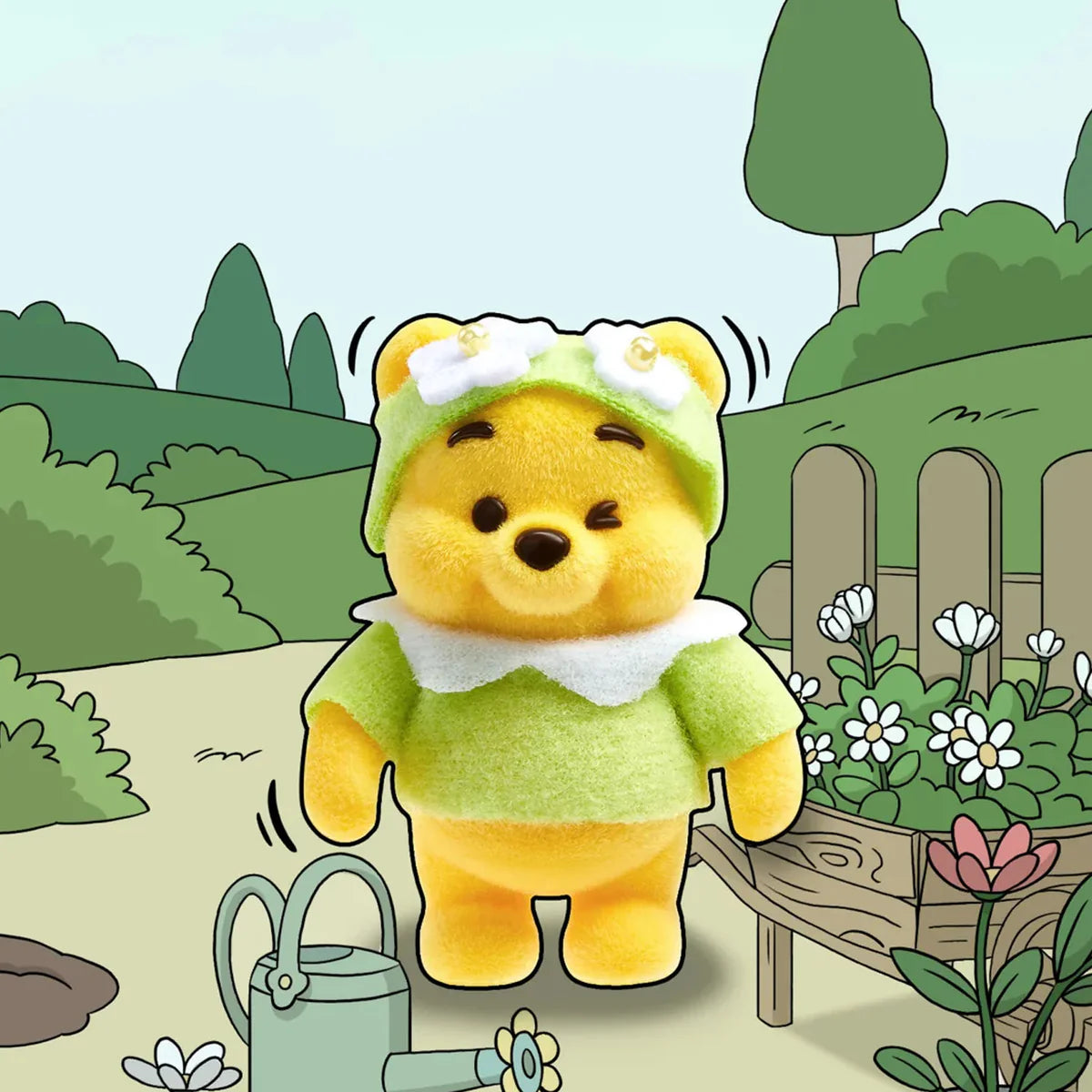 Winnie The Pooh Touching Garden Series Figure Blind Bag