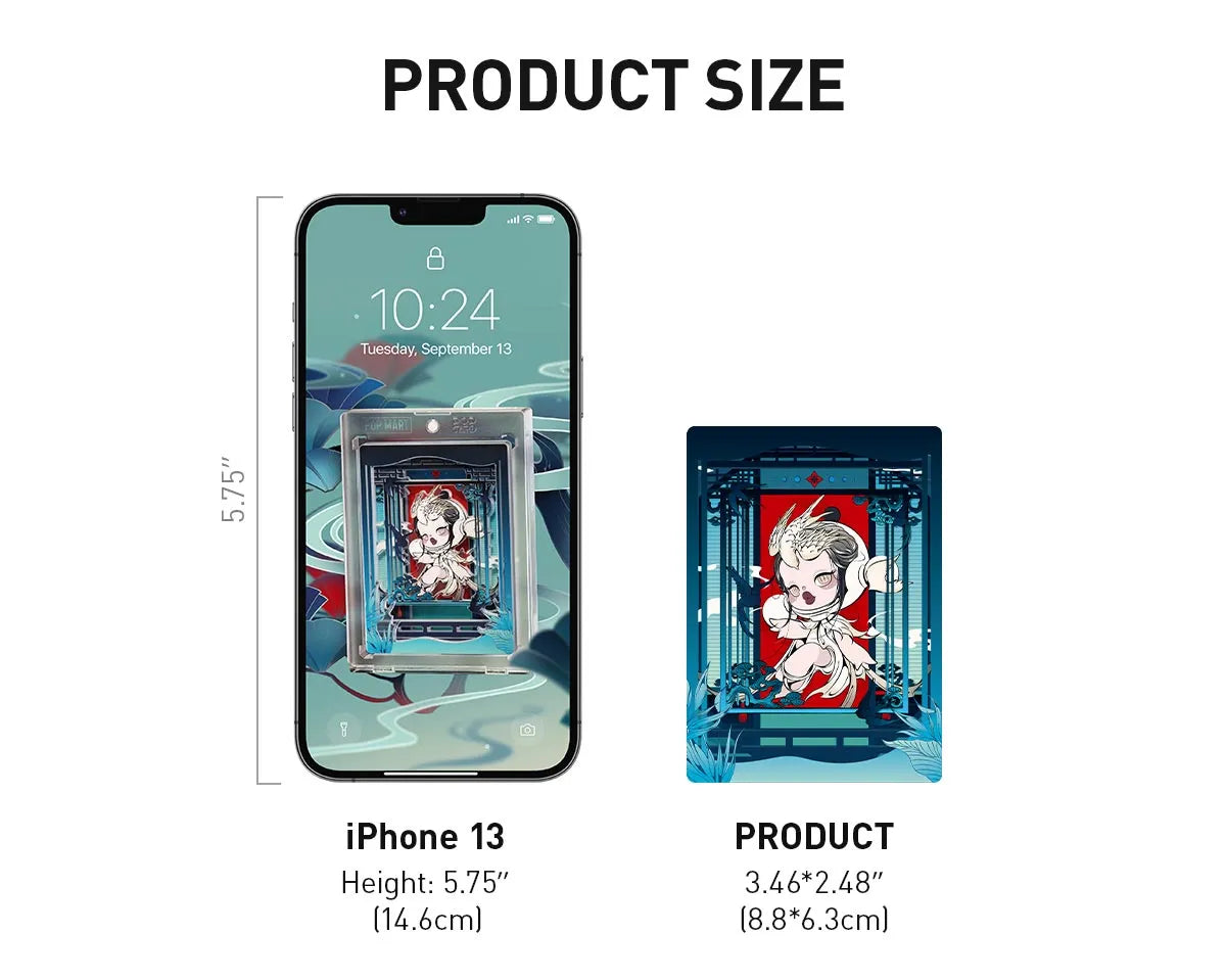 SKULLPANDA The Mirage Series Figures Art Collection Cards - Open box