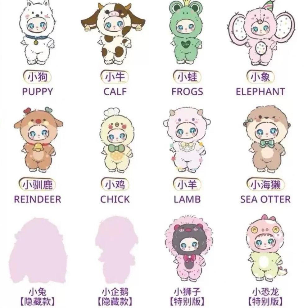 Liila Zoo 600% SCENTED Cute animal design open bag or sealed blind bag no box