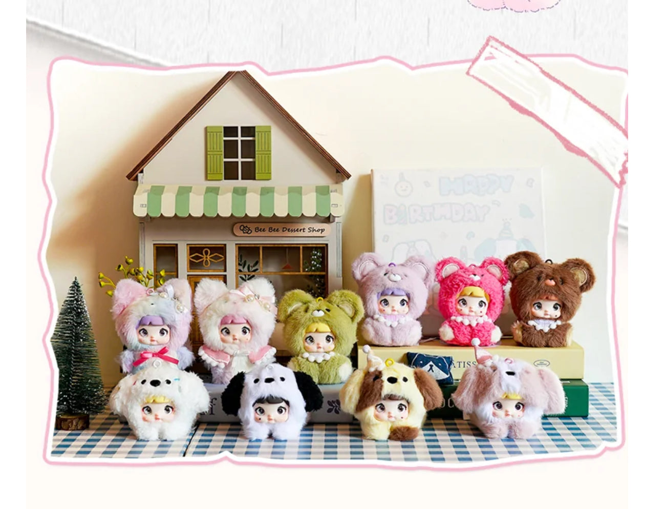 NOMMI V4 Mibao Series Plush Blind BOX