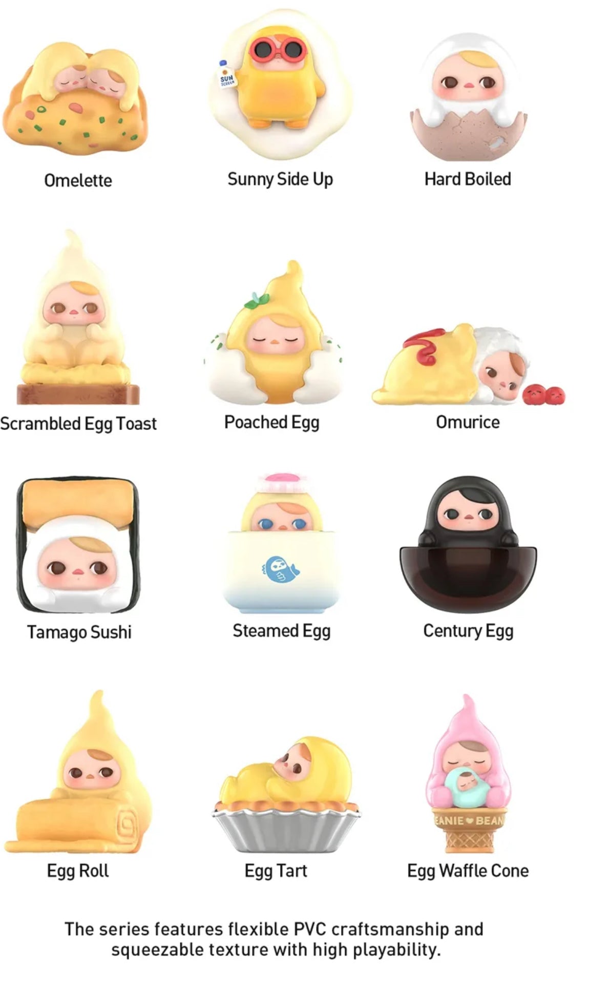 PUCKY Egg Beanie Series - Figure Blind Box