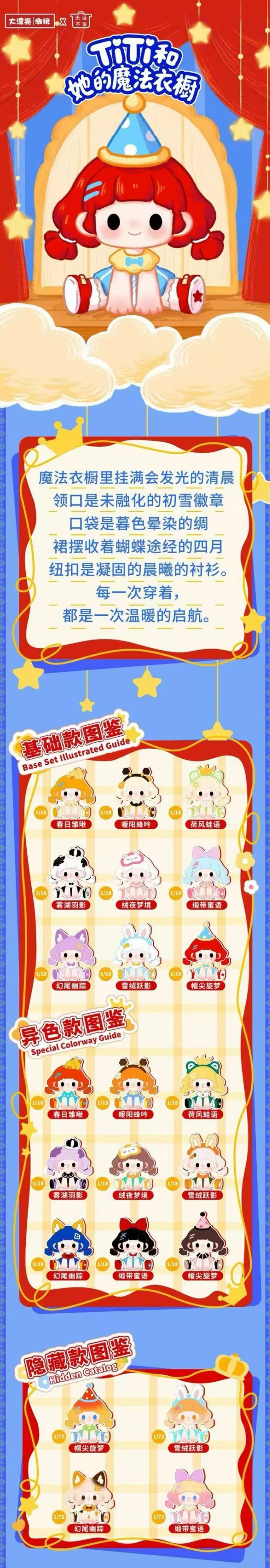 TITI And Her Magic Wardrobe Series Blind Box