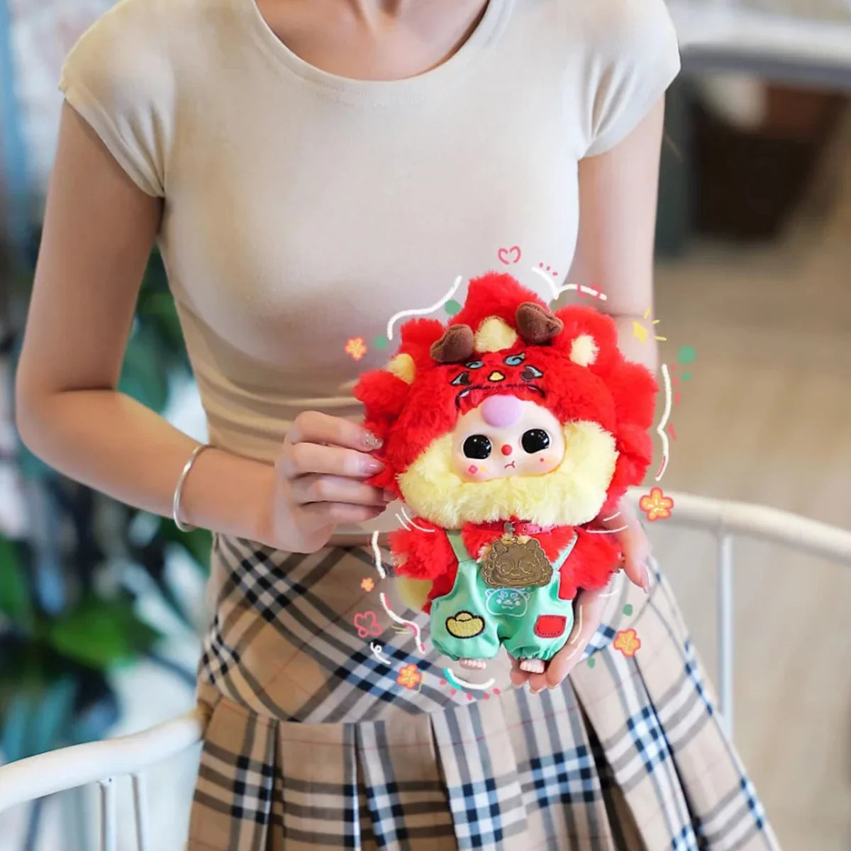 Baby Three Zodiac V2 Plush Series Blind open bag