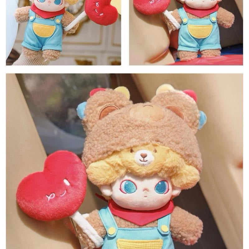 DIMOO Plush Toy Authentic - 7.8 Inches, Soft Plush Material, Seal-Protected