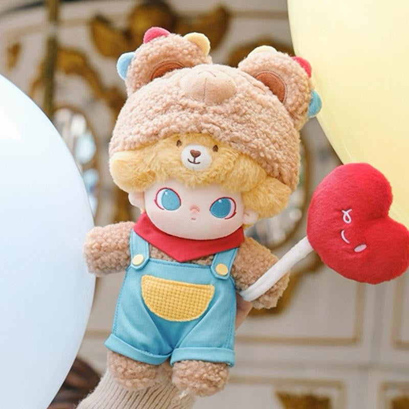 DIMOO Plush Toy Authentic - 7.8 Inches, Soft Plush Material, Seal-Protected