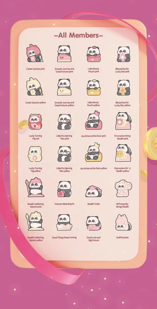 MR.PA Overflowing Peach Luck Mini Bean Series Blind Bag