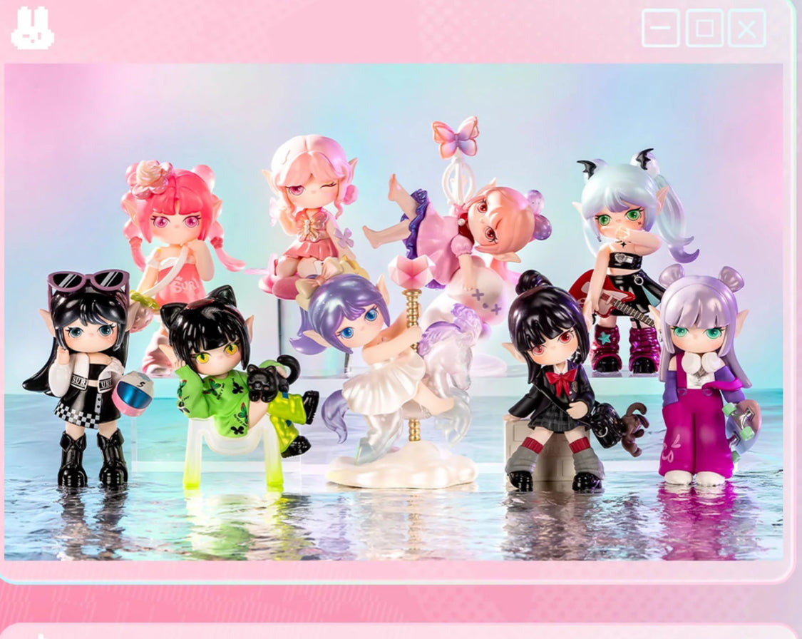 SURI Colorful A-Girls Series Figures Blind box OPEN BOX - SEALED BAG