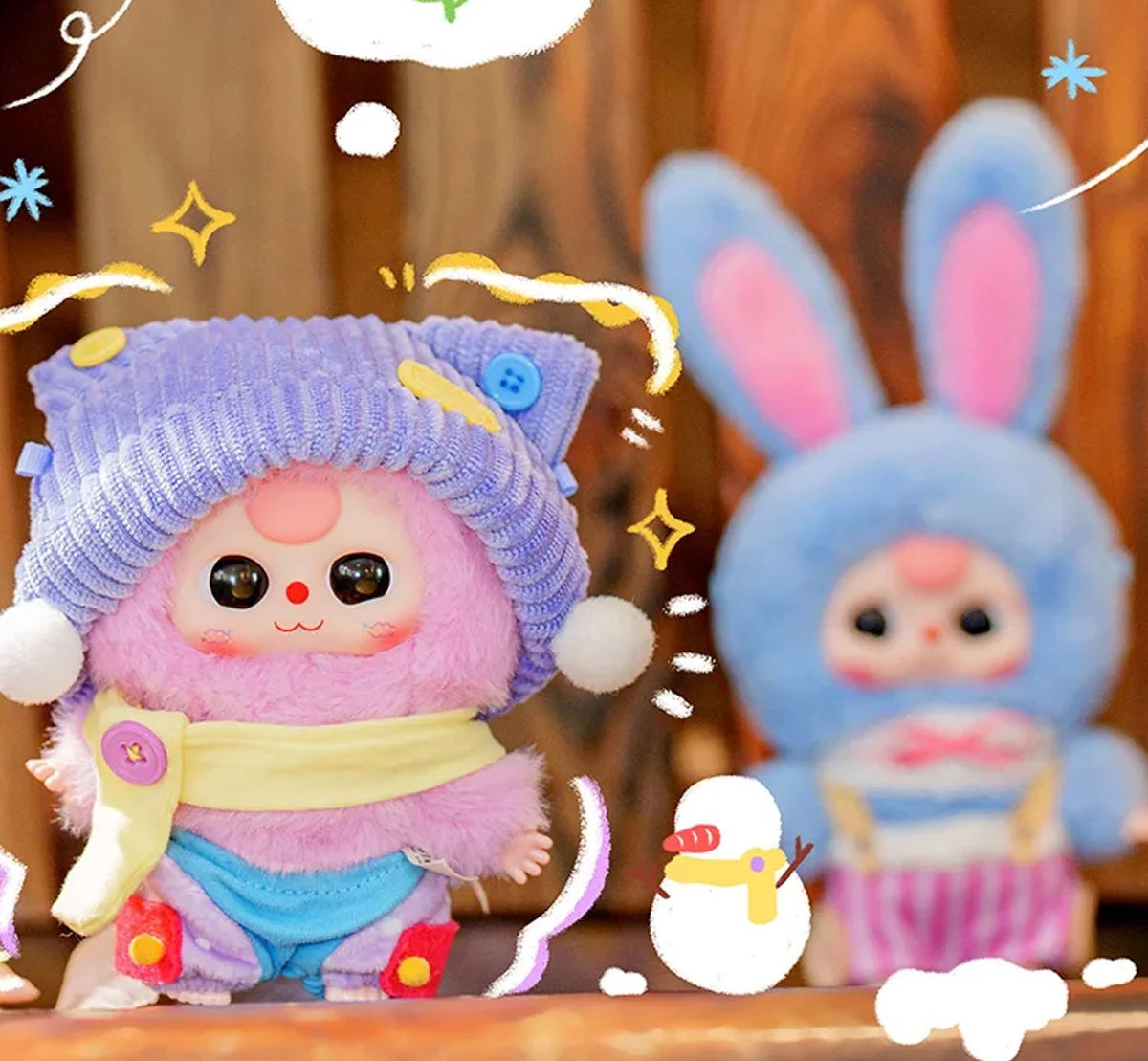 Baby Three Sweet Dream 100% Plush Series Blind Bag