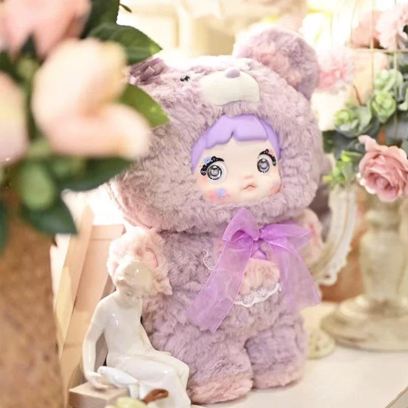 NOMMI 400% Good Night Bear Plush Series Blind Box Confirmed color NO BOX open or sealed bag