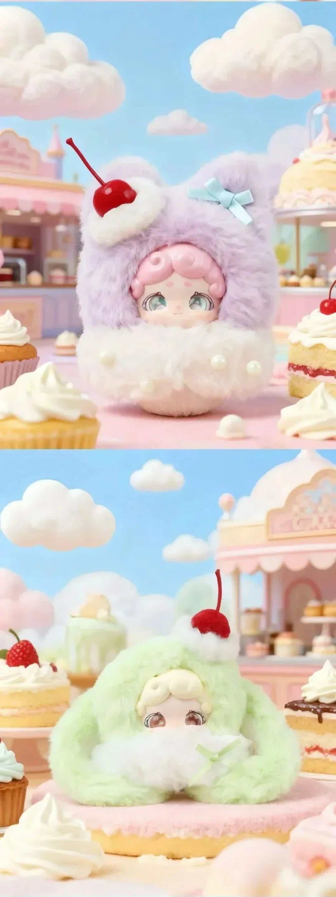 Good Night Bunny V3 Rong Rong Ice Series Plush Blind Box