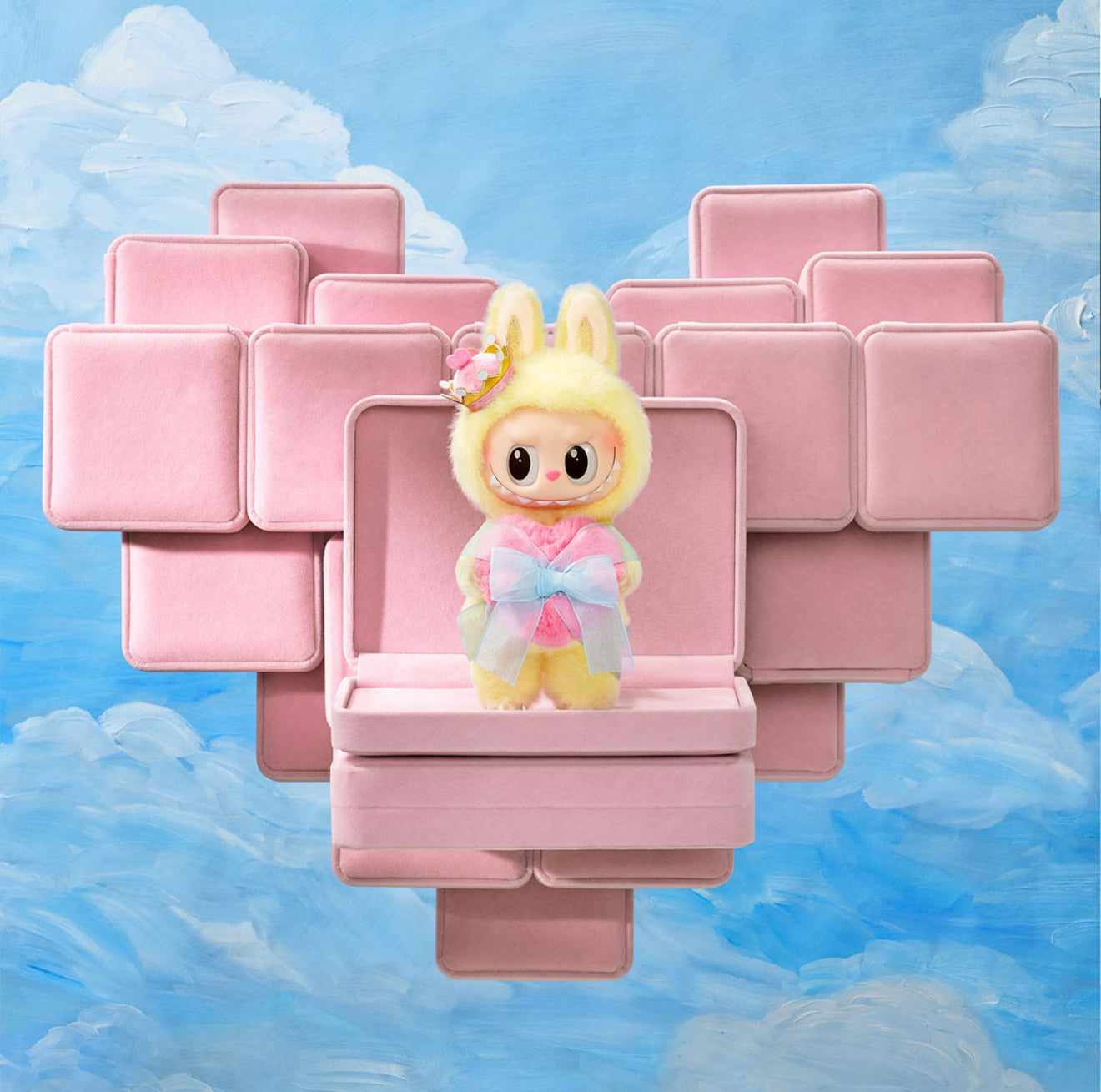The Monsters Labubu Let’s Checkmate QUEEN Authentic