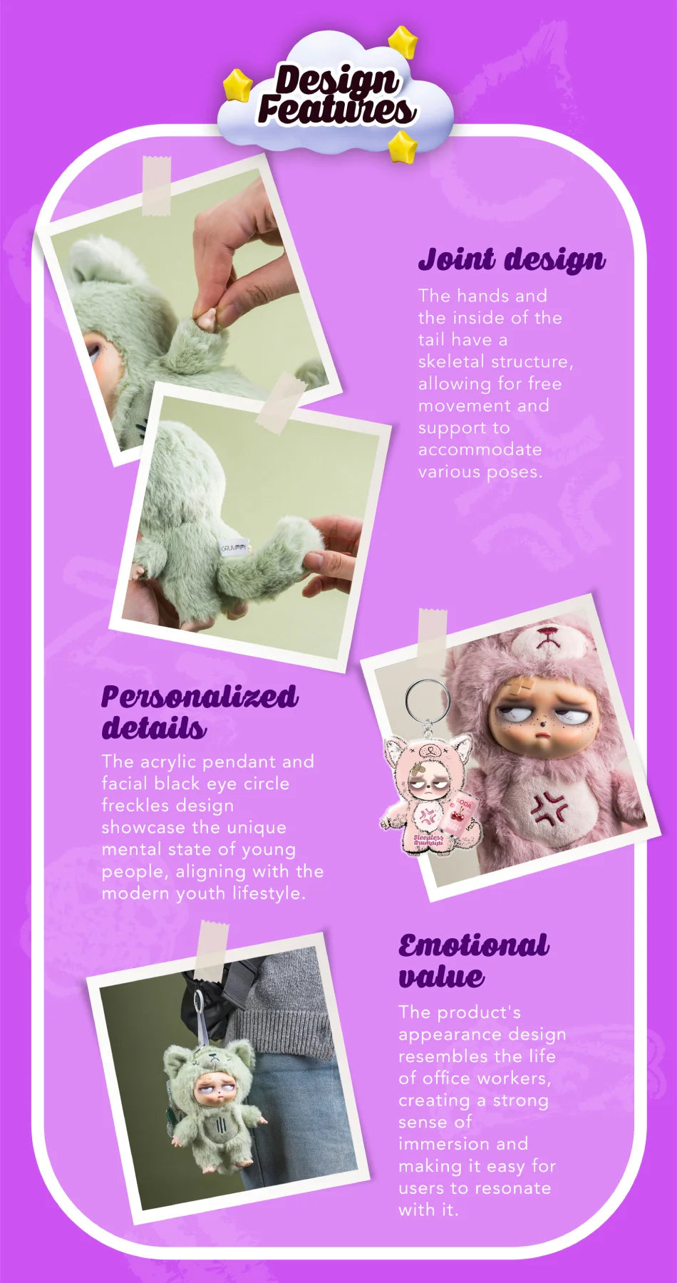 Sleepless Grumpipi Series Plush Blind Box