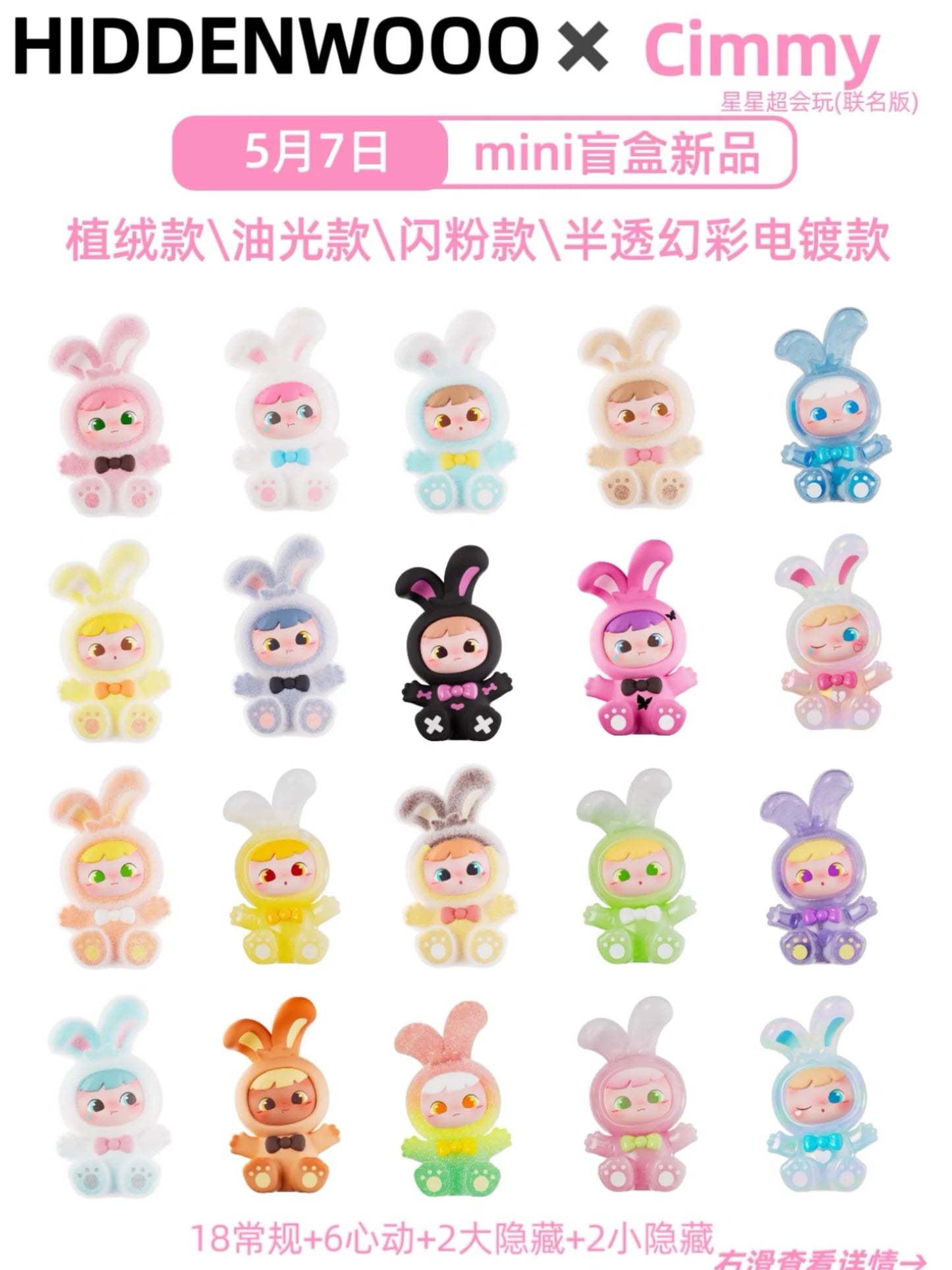 Cimmy Love You Ten Thousand Series Mini Blind Bag