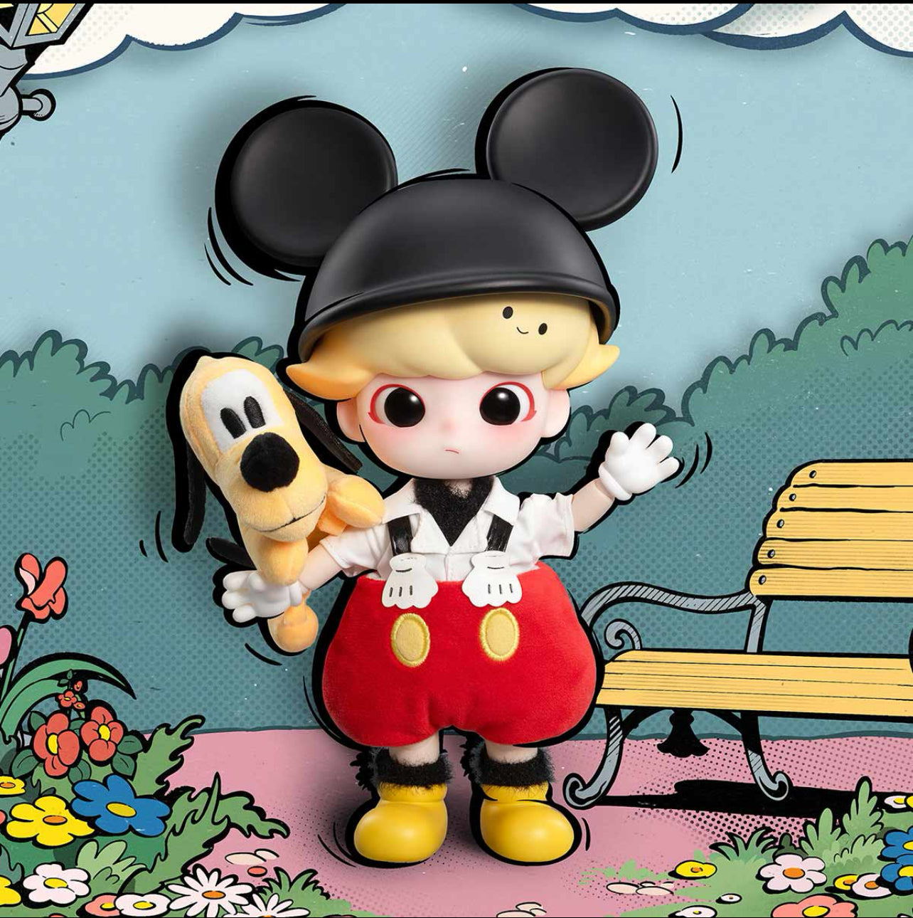 DIMOO MICKEY 1/8 Action figure BJD authentic