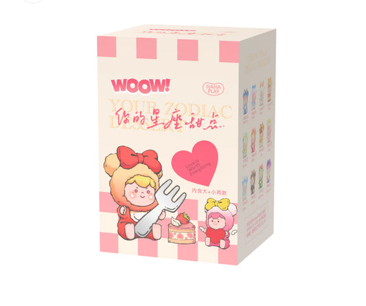 WOOW Your Zodiac Dessert Series Figures OPEN BLIND BOX