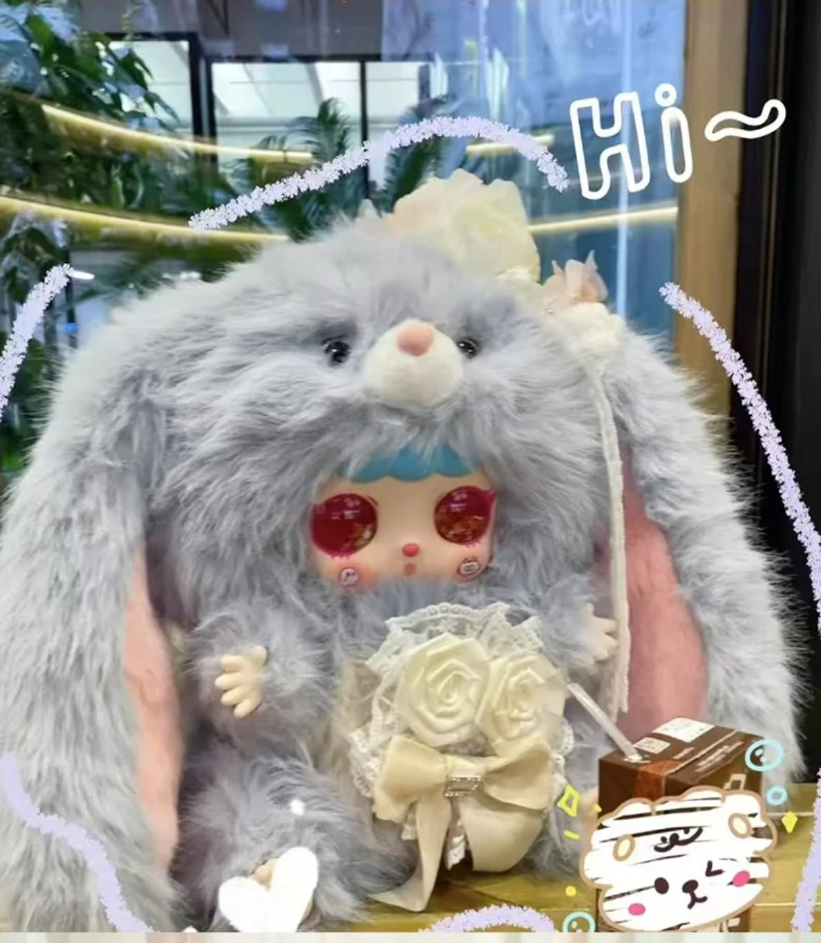KEBIDOU Nai Fu 680% Bunny Sauce Series Plush Dolls NO BOX OPEN RANDOM BAG