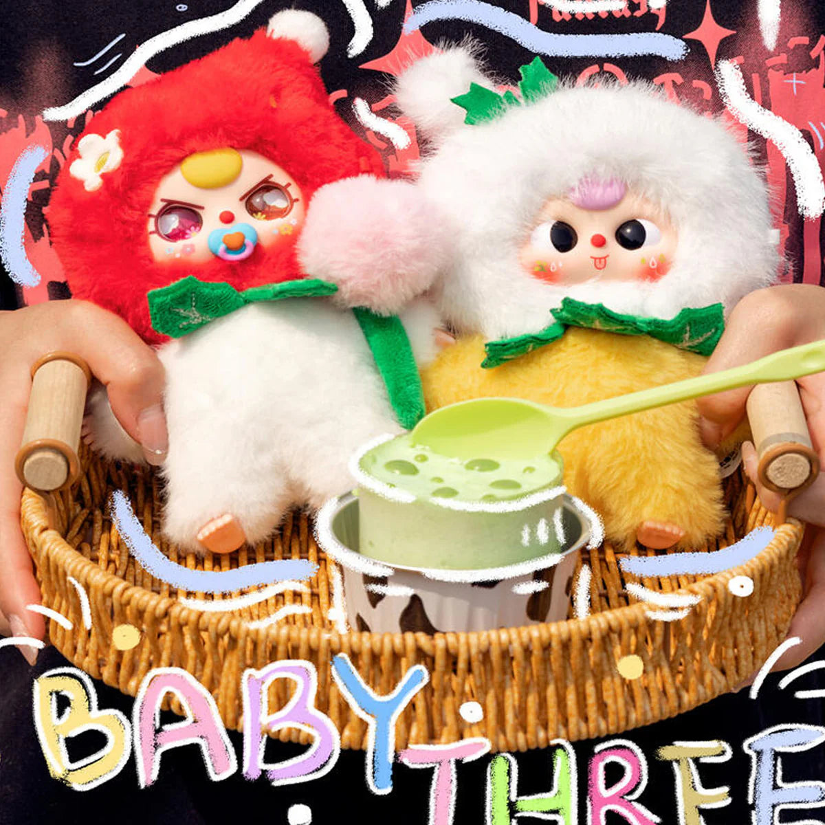 Baby Three BB3 Where's Spring Flower Series SCENTED Plush Blind open bag plushes