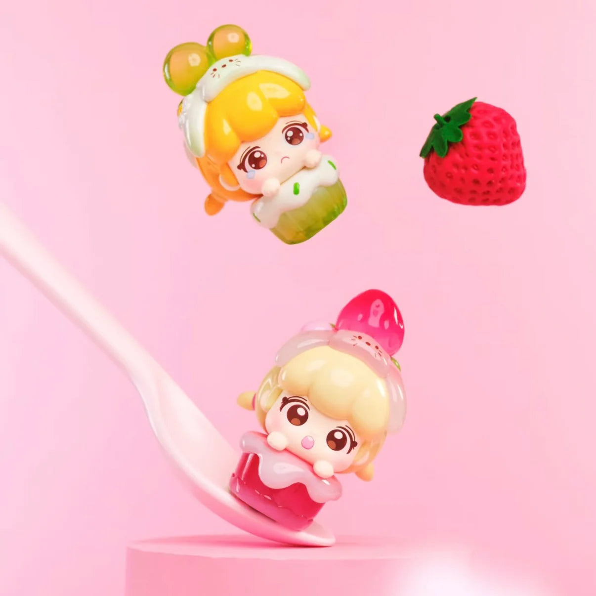 Naibao Meow Tea Party Series Mini Bean Blind box 3 pcs in a box