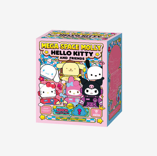 POPMART MEGA SPACE MOLLY 400% HELLO KITTY CONFIRMED SEALED