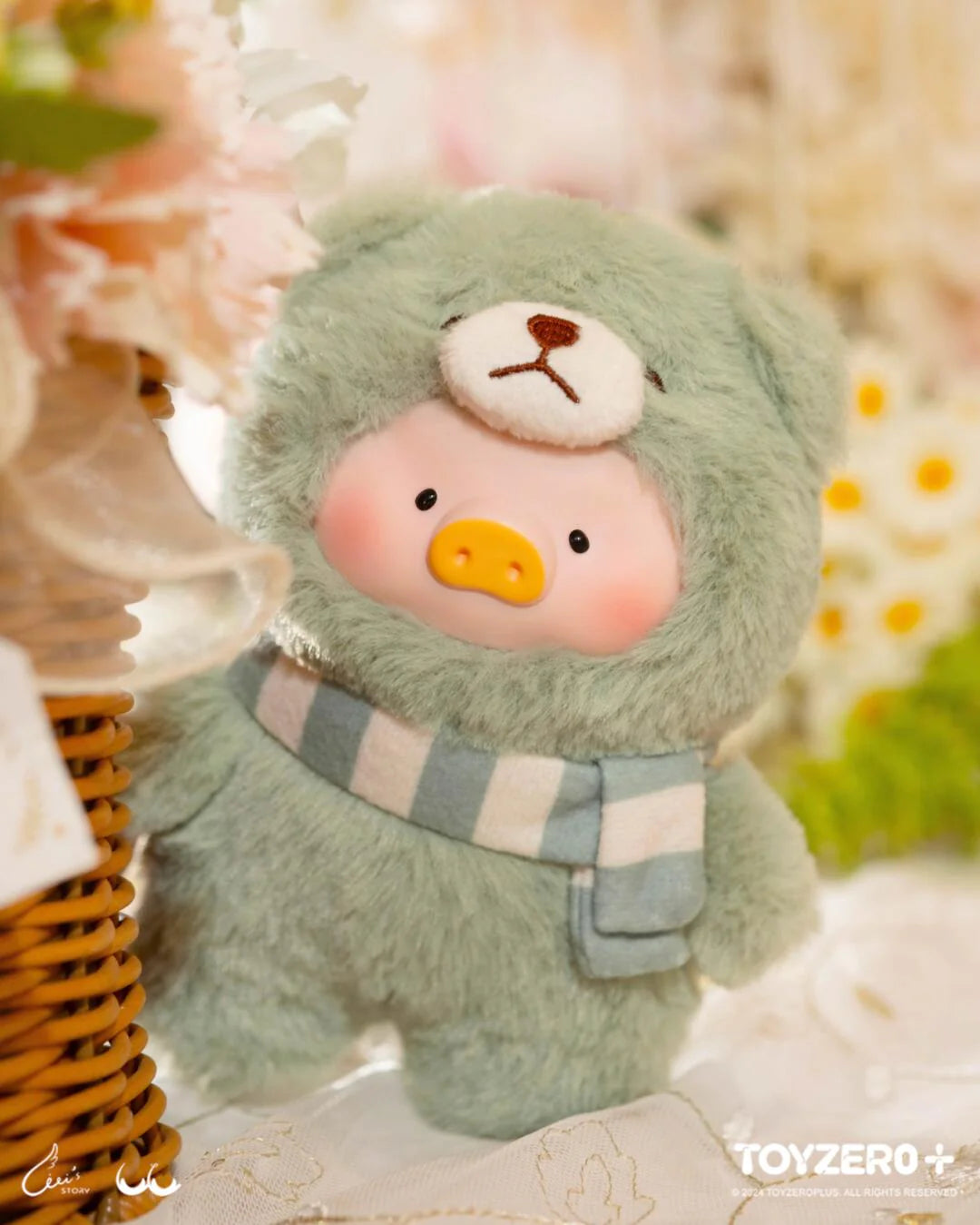 Lulu The Piggy V1 and V2 Vintage Teddy Lulu Shop, Bunny Series Plush Blind Box