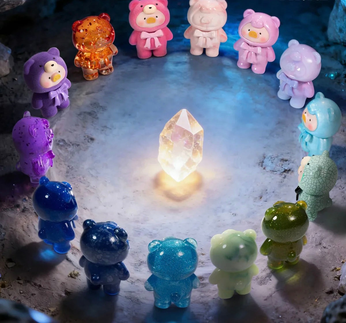LULU THE PIGGY Teddy Mini - Mining Extraction Series Blind Bag