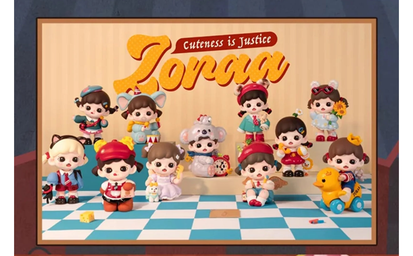 Zoraa Cuteness is Justice Series Figures BLIND OPEN BOX
