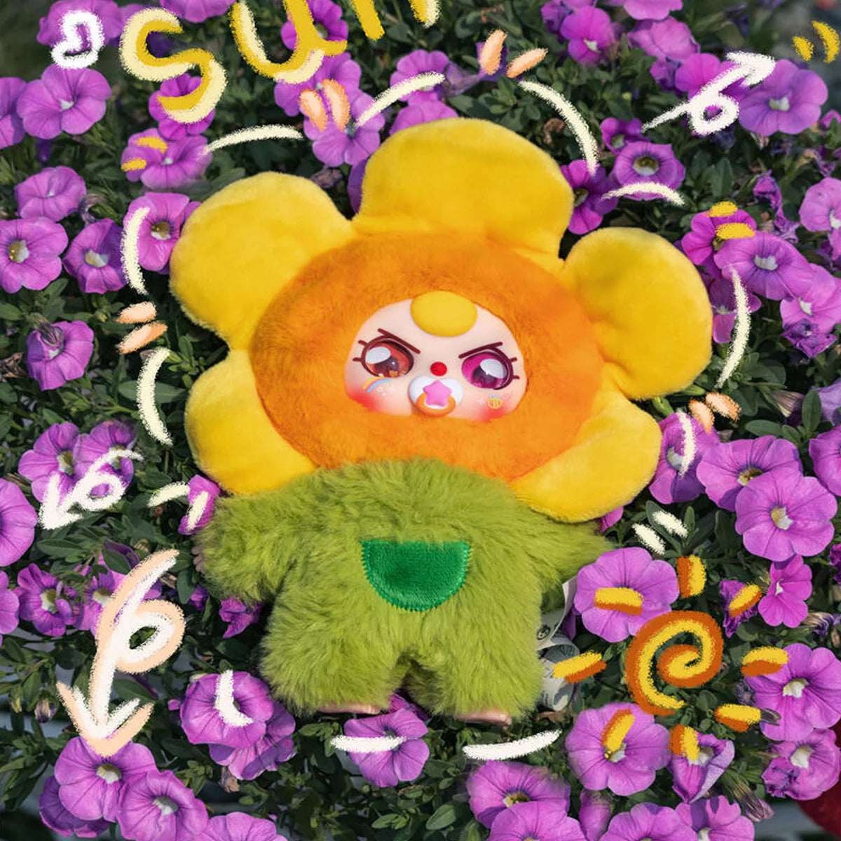 Baby Three BB3 Where's Spring Flower Series SCENTED Plush Blind open bag plushes