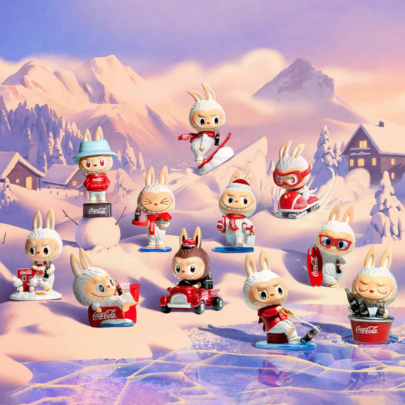 THE MONSTERS COCA-COLA Blind box Series