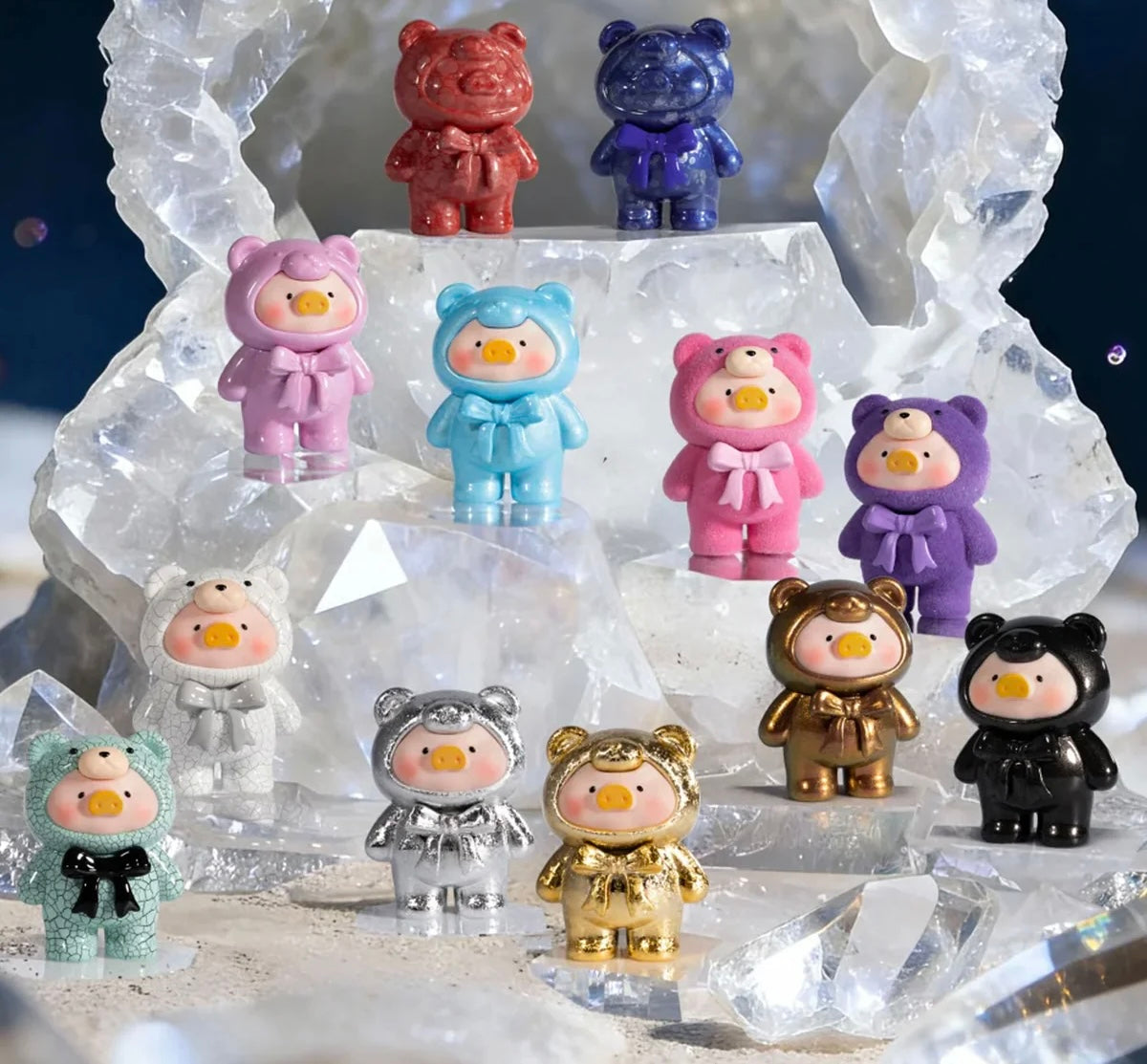 LULU THE PIGGY Teddy Mini - Mining Extraction Series Blind Bag