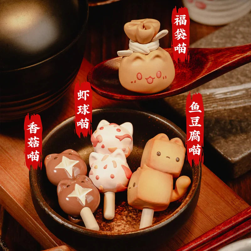 Meow Oden Mini Series Blind Bag - Open bag