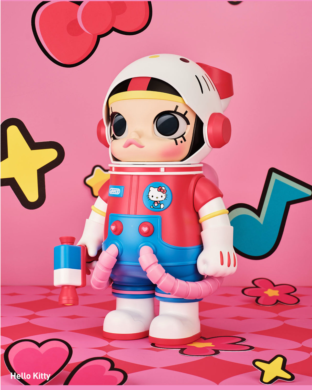 POPMART MEGA SPACE MOLLY 400% HELLO KITTY CONFIRMED SEALED
