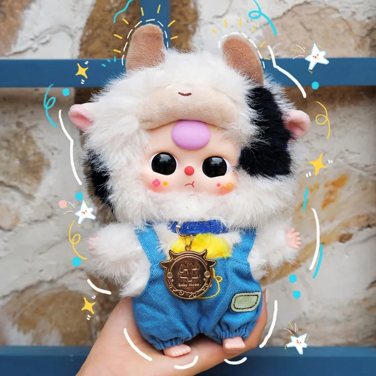 Baby Three Zodiac V2 Plush Series Blind open bag