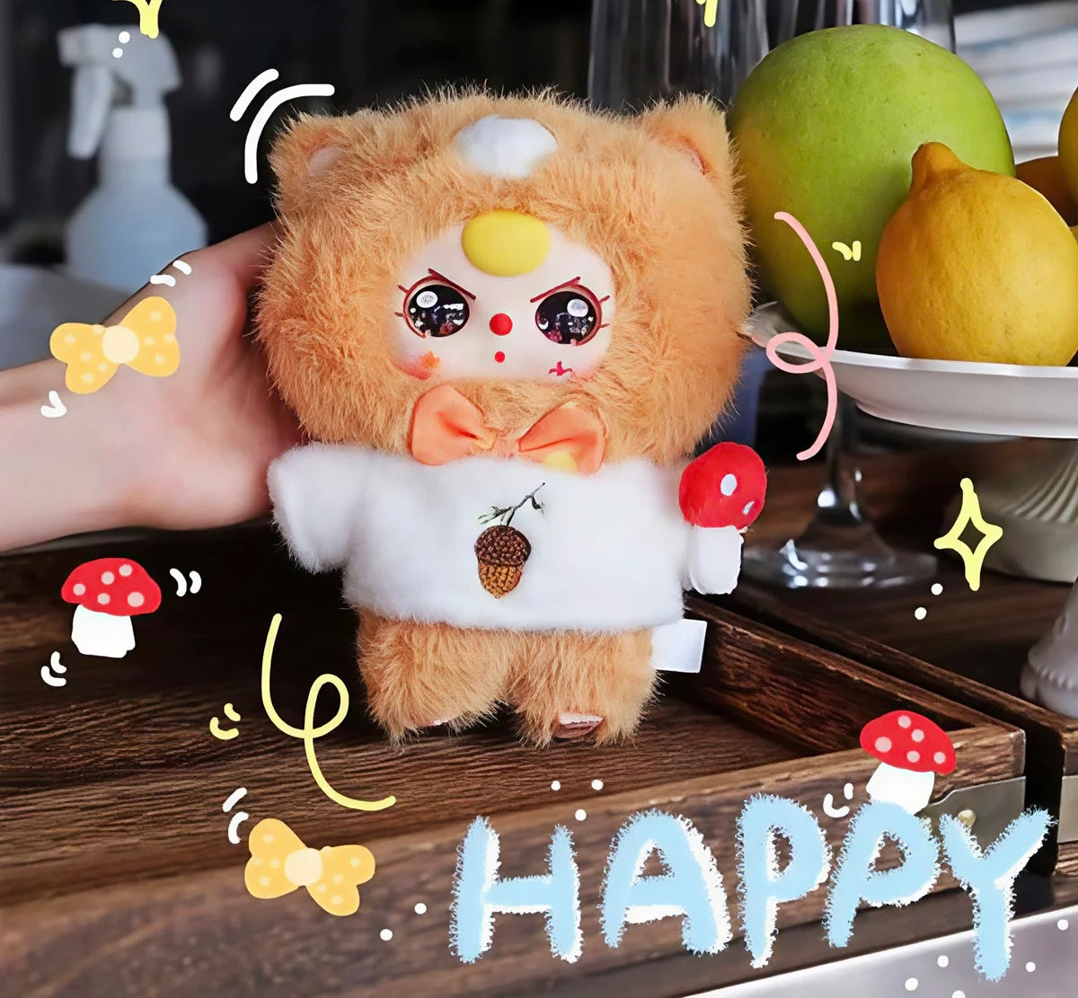 Baby Three Autumn Fairy Tale Plush Series Blind OPEN Bag