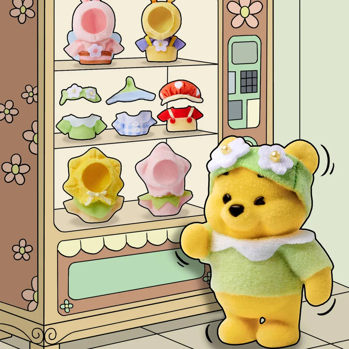 Winnie The Pooh Touching Garden Series Figure Blind Bag