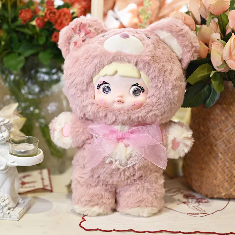 NOMMI 400% Good Night Bear Plush Series Blind Box Confirmed color NO BOX open or sealed bag