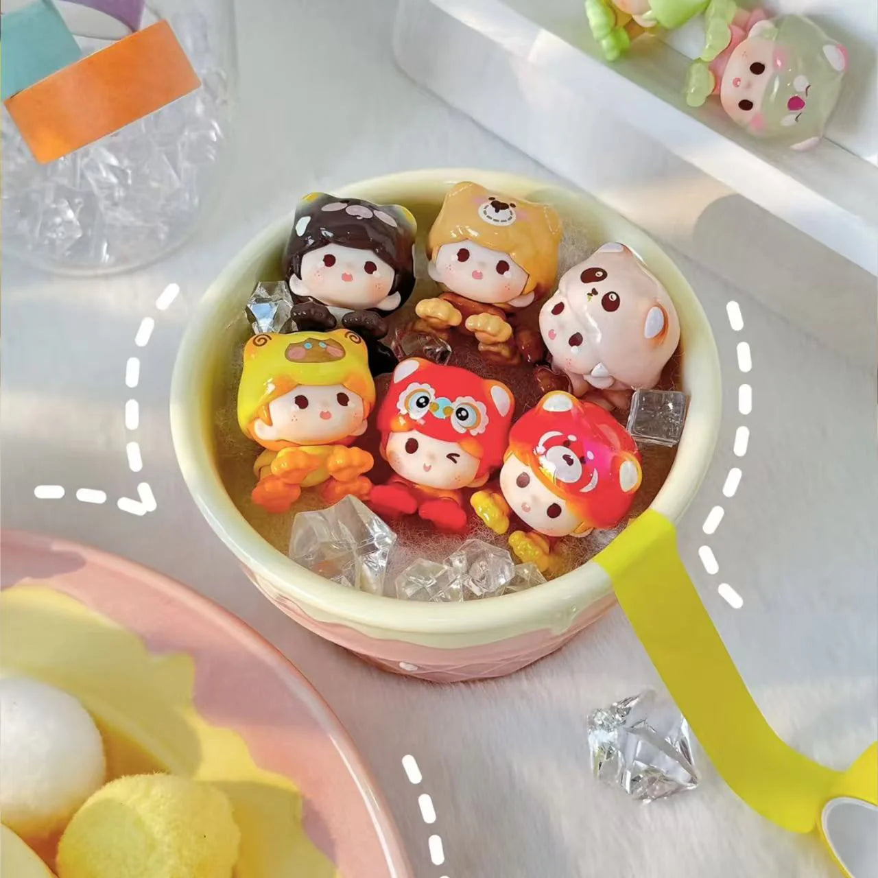 YOYO Forest Animal Chess Series Blind Bag 4pcs. In a bag